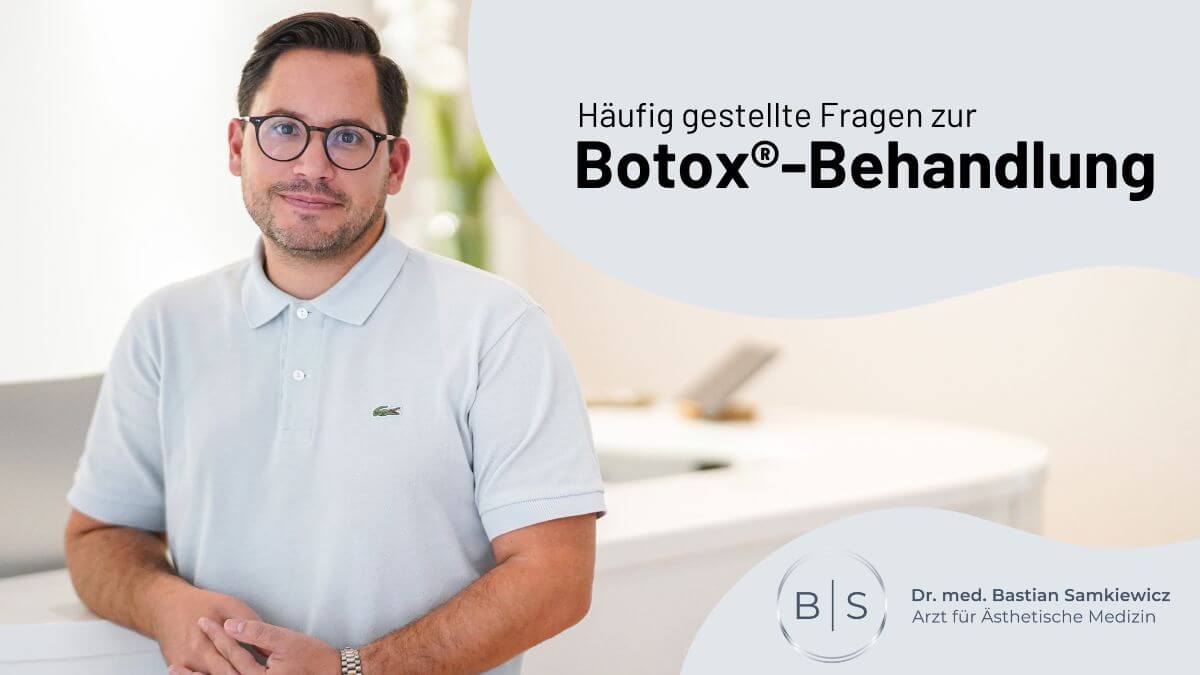 Faltenbehandlung mit Botox, Faltenunterspritzung München, Bastian Samkiewicz